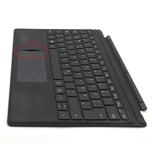 Type Cover Material löst sich